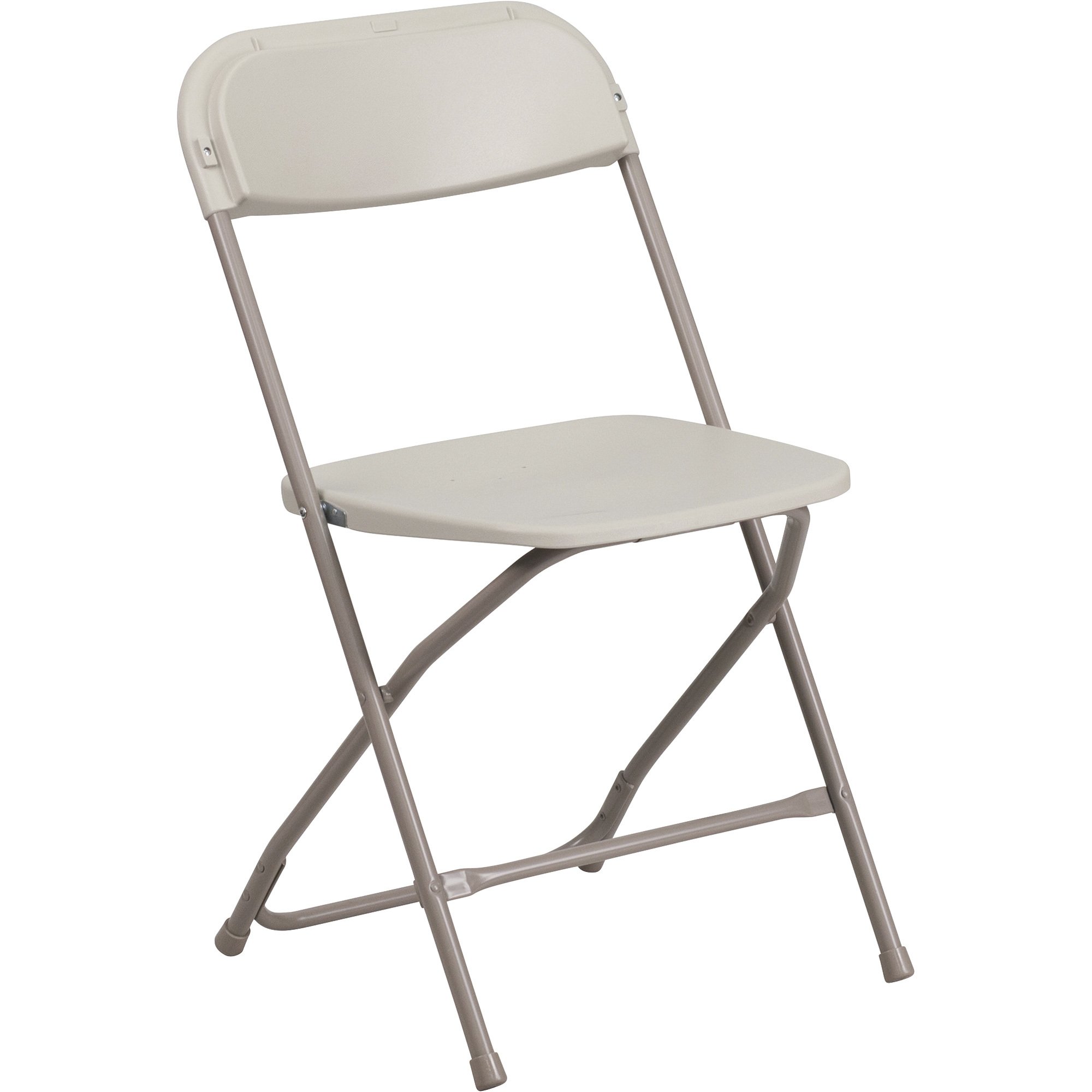 Flash Furniture Plastic Folding Chair, 17.5in.W x 18in.D x 31.5in.H